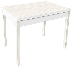 Стол MobiCasa Lunch Артвуд Светлый(Бежевый)/Белый