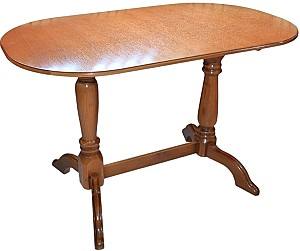 Стол Viitorul Ovala 120x70 см Дуб Светлый