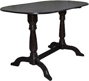 Стол Viitorul Ovala 120x70 см Дуб Темный