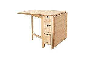 Стол IKEA Norden birch 26/89/152x80 см