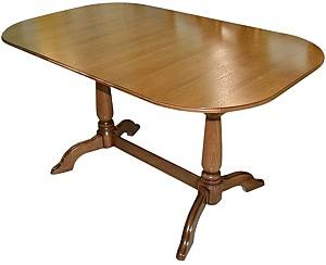 Стол Viitorul Ovala 140x85 см Дуб Светлый