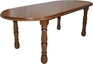 Стол Viitorul Ovala 230x100 см Дуб Светлый