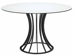 Стол Papatya Onix 120см Antracite/White