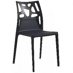 Стул Papatya Ego-Rock Black/Black