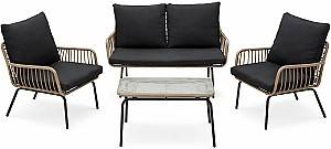 Набор садовой мебели Waltz COMOD Черный