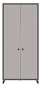 Dulap Yasen Tina 2D Cașmir (Bej) / Negru