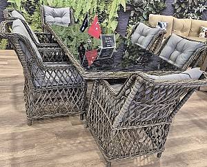 Set mobila de gradina Sunyard Ecem Grey