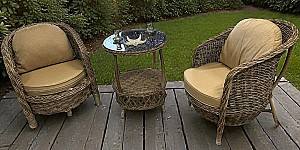 Set mobila de gradina Sunyard Giza Brown