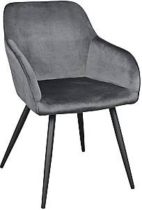 Scaun DP Airis (catifea) Gri (HLR21) / Negru