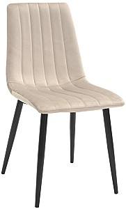 Scaun DP DC-90P N7 (catifea) Capucino / Negru