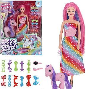 Papusa Essa Toys 60308/60297HWT-3