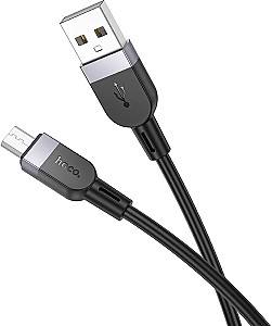 USB-кабель HOCO X109 Energy silicone charging data cable Micro(L=3M) Black
