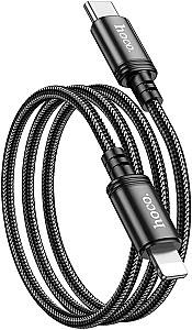 USB-кабель HOCO X89 Wind PD charging data cable iP Black