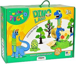 Set de jucarii Strateg Mister Aluat: Dino Land (57148)
