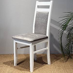 Scaun MobiCasa Jur-11 Alb / Topaz 92 (Gri)