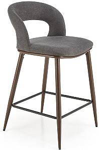 Scaun Halmar H114 Gri / Nuc (Maro)