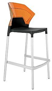 Scaun Papatya Ego-S Bar Negru/Orange