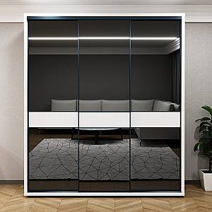 Шкаф-купе Bayro Bayro Murano 200x230x60 Белый