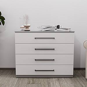 Comoda Bayro Serenity 100x81x45 cm Gri Asfalt