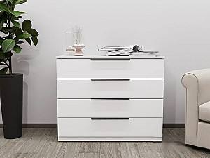 Comoda Bayro Murano 100x81x45 cm Alb Mat