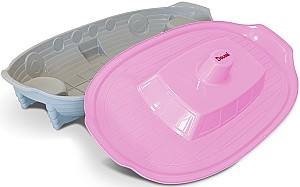 Песочница Doloni 03355/6 Розовый/Серый