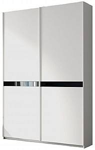 Шкаф-купе Crinela ErgoSens Lux 18 (200 см) Нимфея Альба / Графит