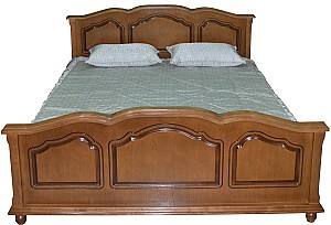 Pat Viitorul Rotemburg Înalt 160x200 cm Stejar Deschis