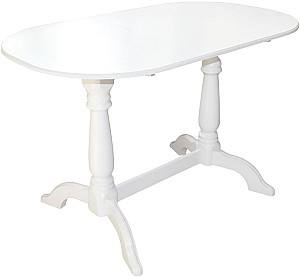 Стол Viitorul Ovala 120x70 см Белый