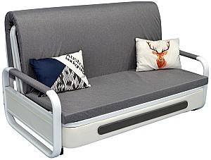 Canapea Evelin Sofa 150 Alb / Gri