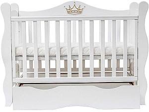 Детская кроватка Miracolo KORONA (LUX 10) Белый