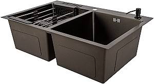 Кухонная мойка ArtFlame Helga Black