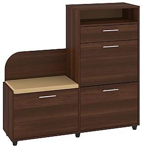 Обувница Pehotin Б-5 Орех/Кофе