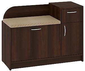 Обувница Pehotin Б-3 Орех(Коричневый)/Браун Торонто(Бежевый)