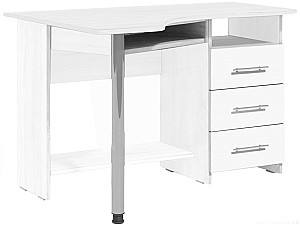 Компьютерный стол Fabrik Home СК-09 (права) Белый Ясень