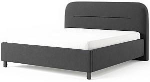 Кровать Fabrik Home Lush 1600 Темно серый