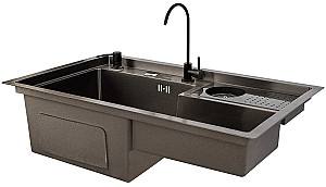 Кухонная мойка ArtFlame LOARA HM 7848 Black