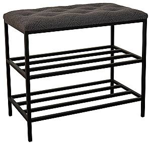 Raft pentru incaltaminte Nex Home Teddy Gri inchis