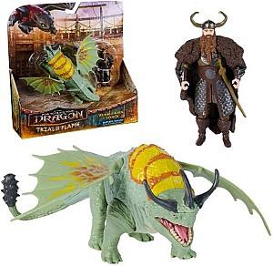 Figurina personaj Spin Master Stoick și dragonul Rumblehorn (6075559)