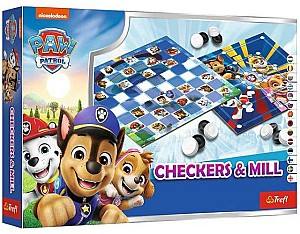 Joc de masa Trefl Checkers and Mill Paw Patrol RO (2860)