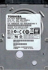 Жесткий диск (HDD) Toshiba MQ01ABF050