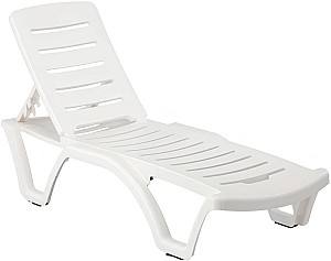 Шезлонг GardenLine KAS0667 White