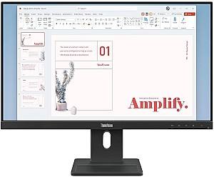 Monitor Lenovo ThinkVision E24-40 Raven Black (64BAMAT1EU)