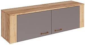 Полка на стену ML Mobila Вега №7 Дуб Золотой/Антрацит