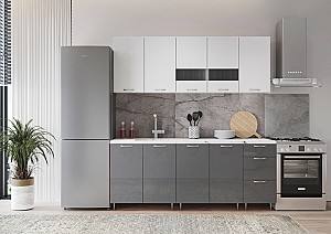 Set mobila bucatarie ML Mobila AGT 2 m White/Antracit