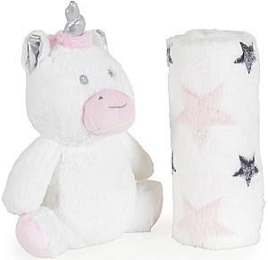 Plapuma Limoni Unicorn Stars White