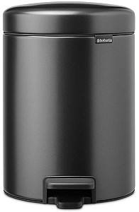 Cos de gunoi Brabantia NewIcon 5l Black Matt