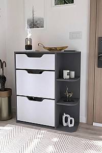 Dulap pentru incaltaminte Bofigo 18-35-81 Anthracite/White