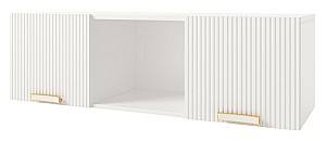 Полка на стену ML Mobila Вельвет №5 1500 Белый/Золото