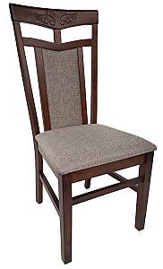 Scaun Kroll Deepa-FL Nuc(Maro)/4C-Brown(Gri-Maroniu)