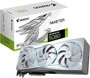 Placa video Gigabyte AORUS GeForce RTX 5080 MASTER ICE 16G